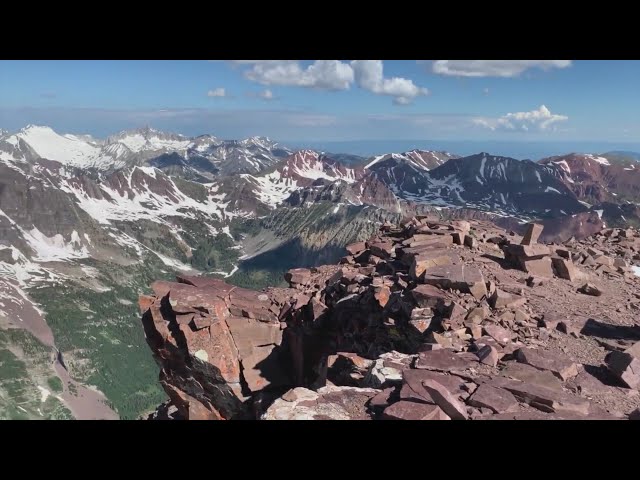 ⁣Fewer hikers took on Colorado’s 14ers in almost a decade