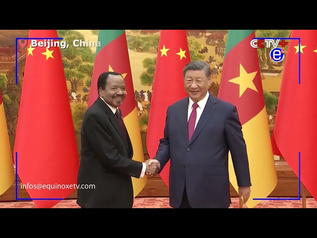 ⁣RENCONTRE BILATÉRALE CAMEROUN-CHINE  ÉLÉVATION  DES RELATIONS AU RANG DE PARTENARIAT  STRATEGIQUE GL