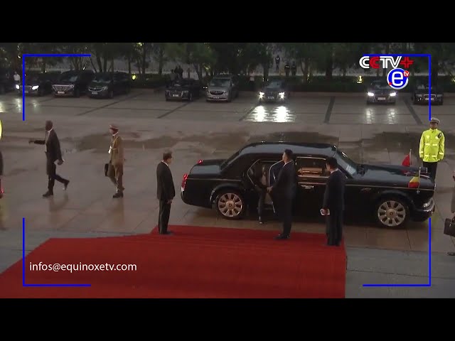 ⁣DÎNER SOMMET CHINE-AFRIQUE: LES INVITÉS ARRIVENT AU GRAND HALL DU PEUPLE