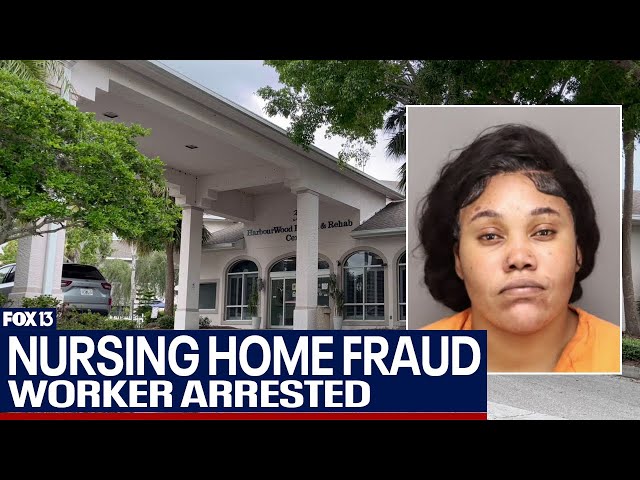 ⁣Nursing home caretaker accused of stealing money