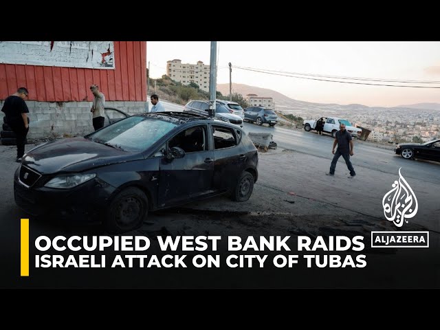 ⁣At least six killed in Israeli attacks on occupied West Bank’s Tubas