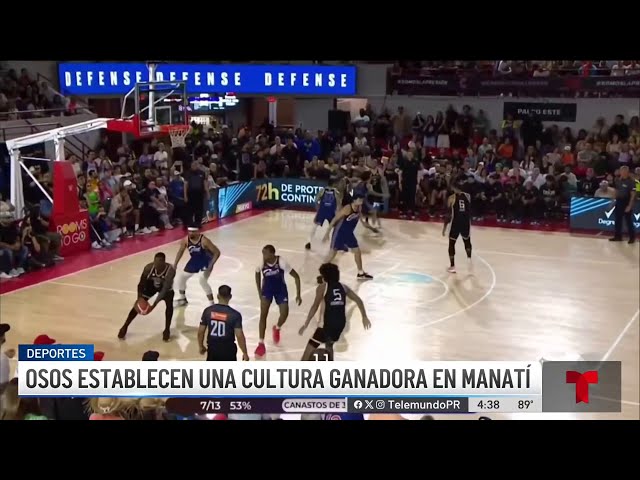 ⁣Establecida la cultura del baloncesto en Manatí