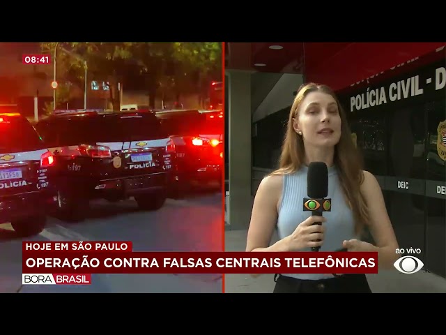 ⁣Quadrilha de golpes em falsas centrais telefônicas levantou R$ 10 milhões em SP