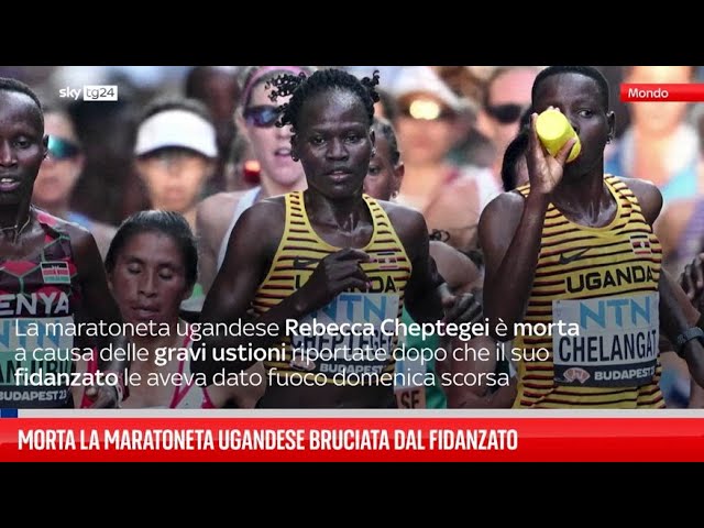 ⁣Uccisa la maratoneta ugandese bruciata da fidanzato