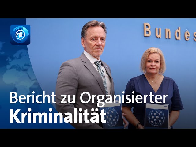 Bundeslagebild zur Organisierten Kriminalität vorgestellt