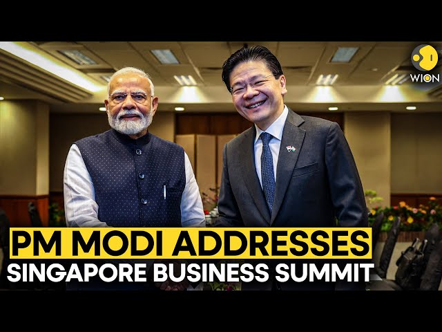 ⁣PM Modi LIVE: PM Modi's remarks during India-Singapore business roundtable meeting | WION Live