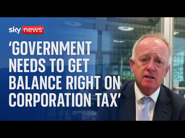 ⁣'Govt needs to get balance right on corporation tax in budget', says Lloyds of London CEO