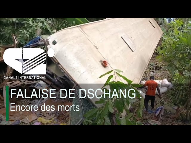 ⁣FALAISE DE DSCHANG : Encore des morts