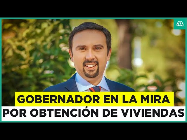 ⁣Denuncian a Gobernador de Ñuble por posibles delitos ligados a obtención de viviendas