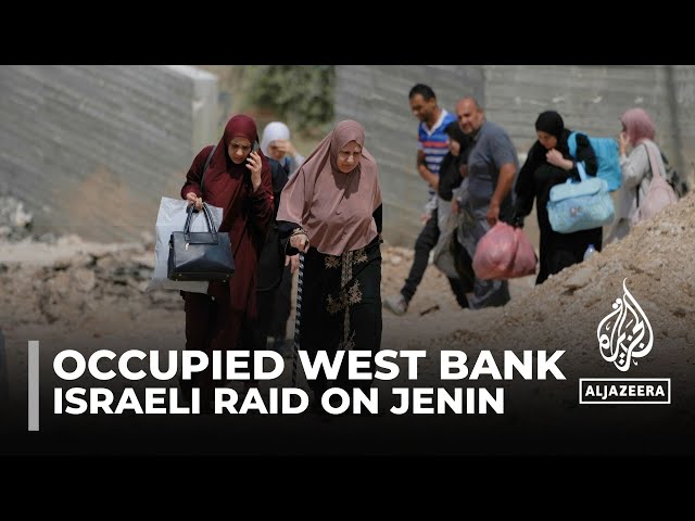 ⁣Palestinians decry collective punishment as Israeli siege on Jenin continues