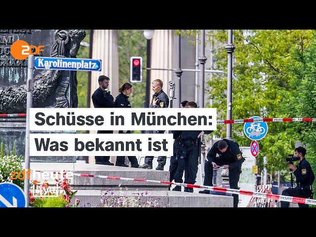 ⁣Polizei erschießt Bewaffneten in München - Söder äußert sich zu Hintergründen | ZDFheute live