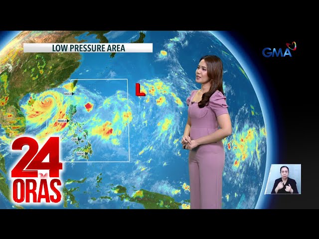 ⁣Bagong LPA, namataan sa labas ng PAR; kumpol ng ulap sa loob ng PAR, may tsansa ring... | 24 Oras