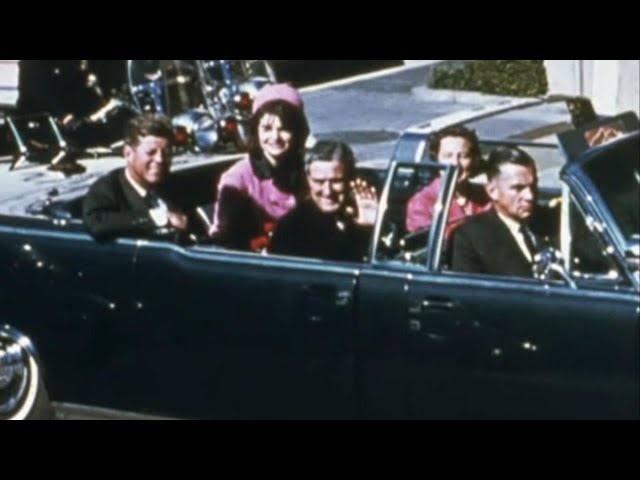 ⁣New footage emerges of JFK assassination