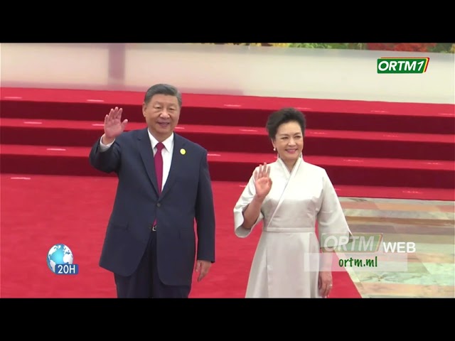 ⁣Mali_Chine | Col. Assimi GOITA a participé à un banquet de bienvenue offert par le Président chinois