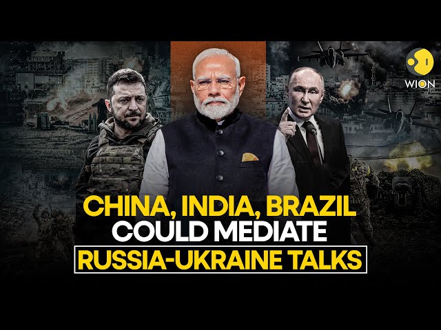 ⁣Putin Says India, China, and Brazil as Potential Mediators for Russia-Ukraine Talks | WION Originals