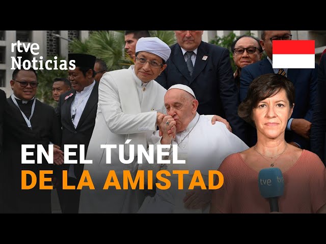 ⁣INDONESIA: El PAPA advierte contra el EXTREMISMO y SE COMPROMETE a trabajar por la PAZ | RTVE