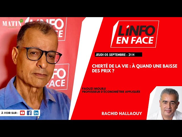 L'Info en Face avec Faouzi Mourji