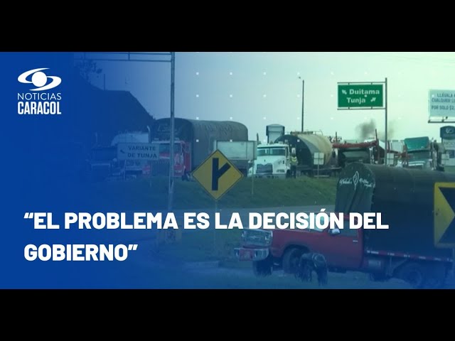 ⁣Presidente de Fenalco anuncia que pérdidas por paro camionero ascienden a $240.000 millones