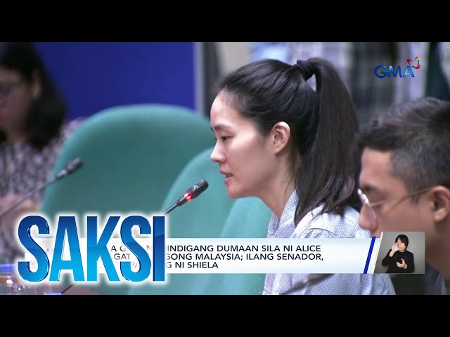 ⁣Saksi: (Part 2) Muling pagharap ni Shiela Guo sa Senado; Pagsagip sa driver sa aksidente sa EDSA...