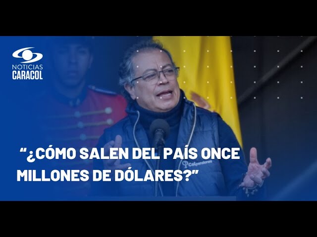 ⁣Presidente Gustavo Petro cuestionó la compra del software Pegasus