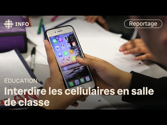 ⁣Téléphones cellulaires : quelle est la place du numérique en classe ?