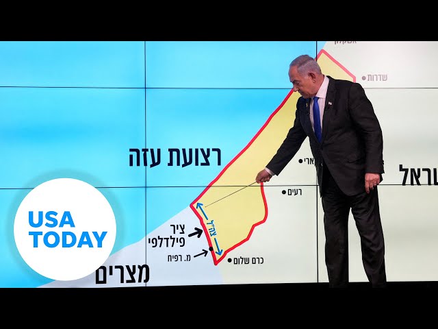 ⁣Netanyahu says Israel won't leave Gaza strip until Philadelphi corridor is secure | USA TODAY