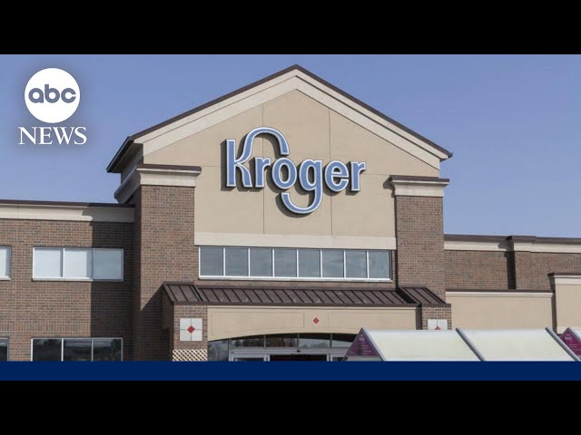 ⁣Kroger CEO says prices will come down if merger with rival store is approved