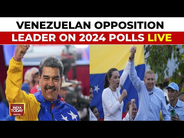 ⁣LIVE: Venezuelan Opposition Leader Holds Newser After President Maduro Refuses To Concede Election