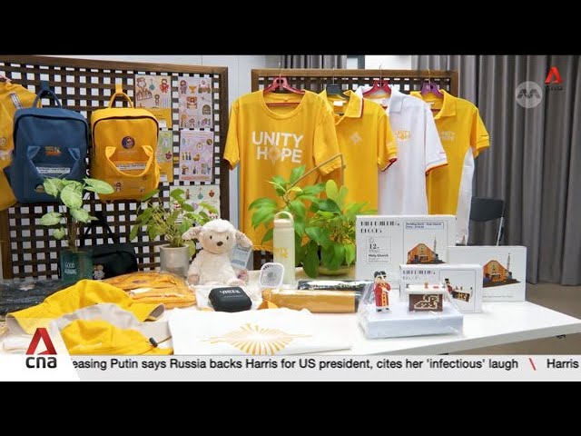 ⁣Thousands of souvenirs sold as Singapore gears up for Pope Francis' visit