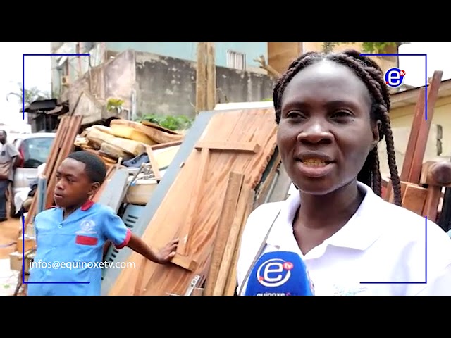 ⁣YAOUNDE: DES FAMILLES DANS LA RUE AU QUARTIER NKOLETON - EQUINOXE TV