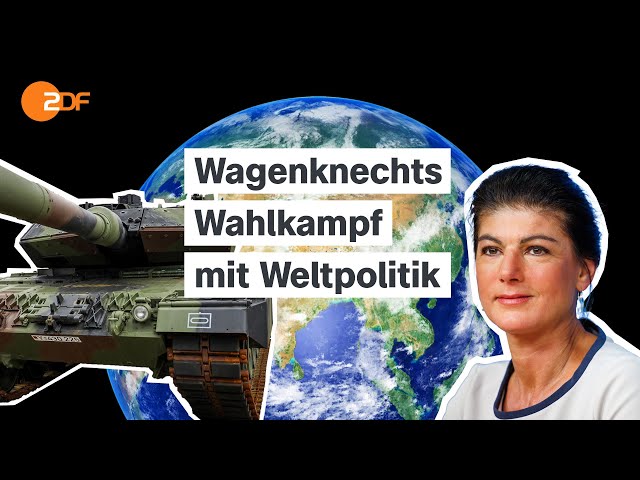 BSW: Wie (un-)seriös ist Landtagswahlkampf mit Bundesthemen? | frontal