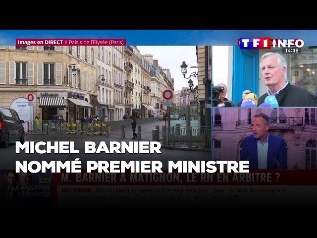 ⁣Michel Barnier nommé Premier ministre : avec quelle majorité ?