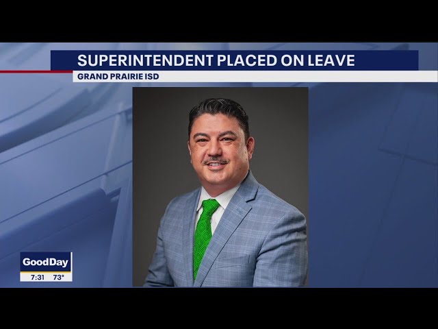 ⁣Grand Prairie ISD's new superintendent placed on leave