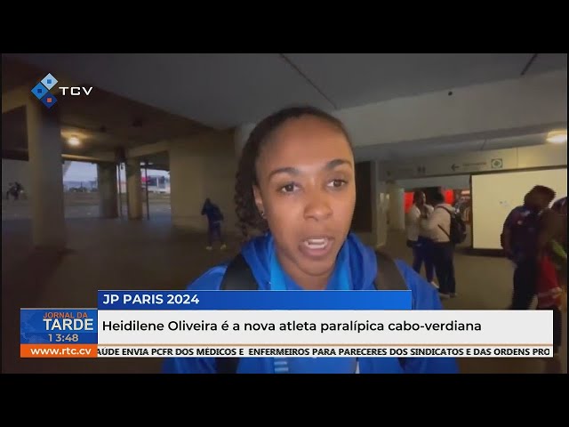 ⁣Heidilene Oliveira é a nova atleta paralípica cabo-verdiana