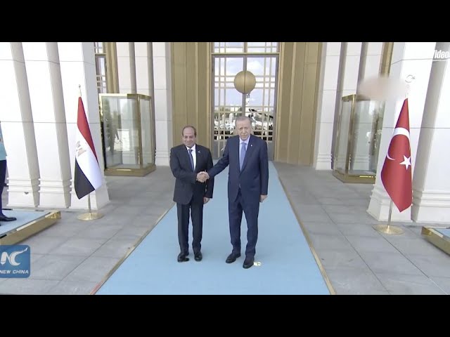 ⁣Türkiye, Egypt vow to strengthen ties after years-long rift