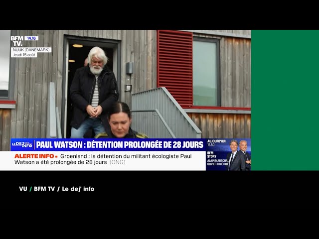 ⁣VU du 05/09/24 : Paul Watson reste en prison