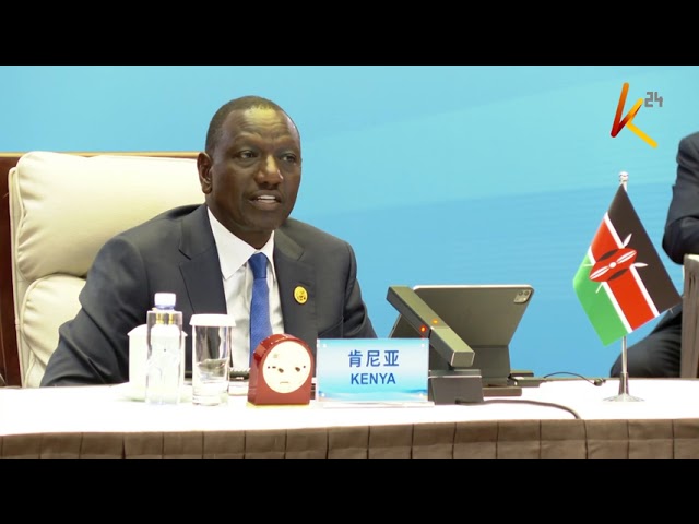 ⁣050924 7PM PRES RUTO IN CHINA_MARIAM