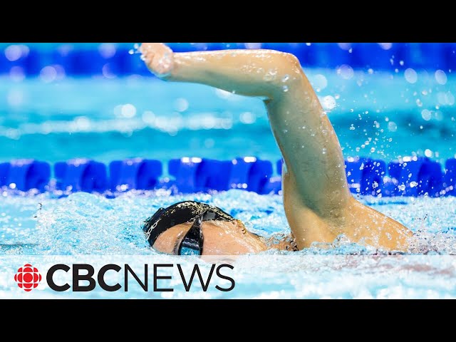 ⁣Aurélie Rivard wins Paralympic gold in women's S10 400m freestyle