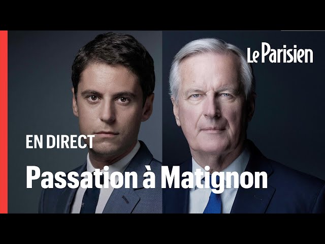  EN DIRECT - Attal/Barnier, suivez la passation de pouvoirs à Matignon