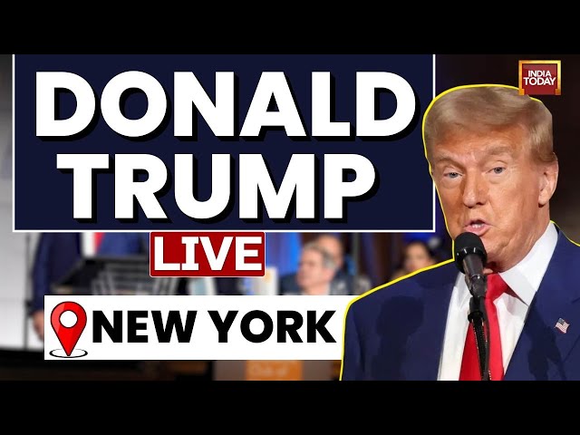 ⁣Trump LIVE: Donald Trump Speaks At The Economic Club Of New York | US Election LIVE | India Today