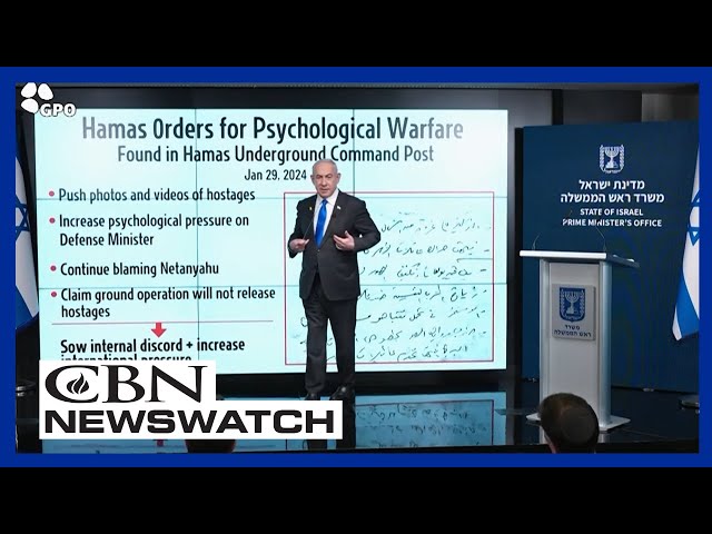 ⁣Hamas’s Psychological Warfare Against Israel | CBN NewsWatch - September 5, 2024