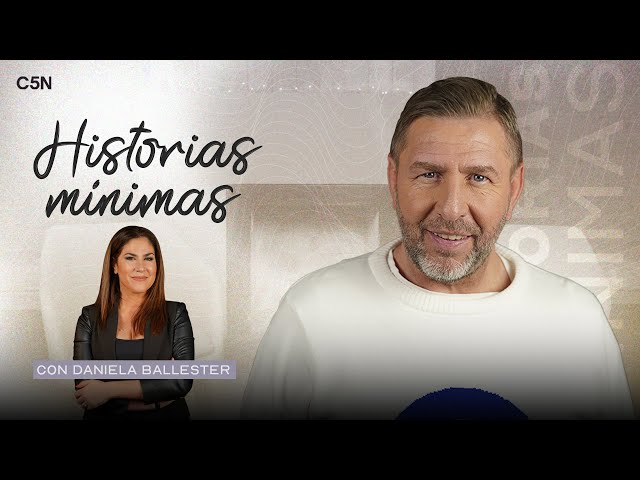 ⁣EMILIANO PINSÓN en HISTORIAS MÍNIMAS con DANIELA BALLESTER