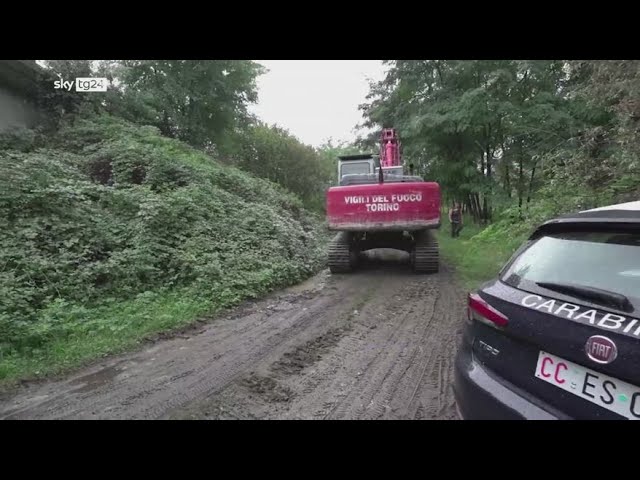 ⁣Torino, travolto da piena torrente Orco: 58enne disperso