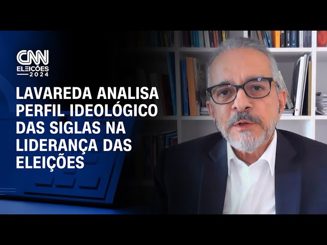 ⁣Índice CNN: Lavareda analisa perfil ideológico das siglas na liderança das eleições | CNN 360º