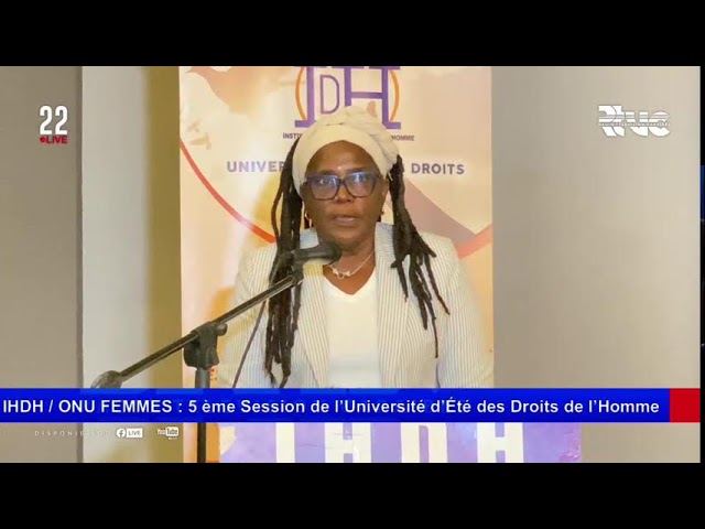 ⁣5 ème Session de l’Université d’Été des Droits de l’Homme