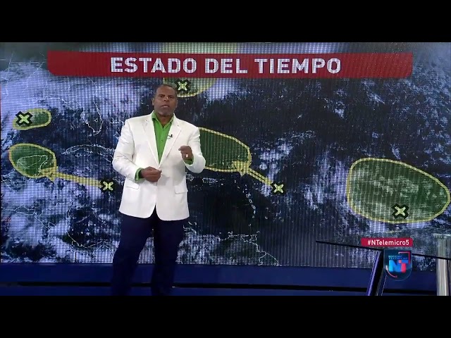 ⁣Esta tarde se registran lluvias en gran parte del país