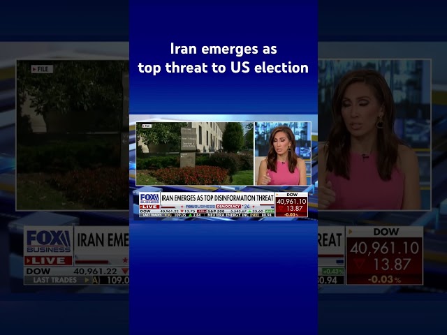 ⁣Biden admin accuses Iran, Russia of running disinformation campaigns #shorts