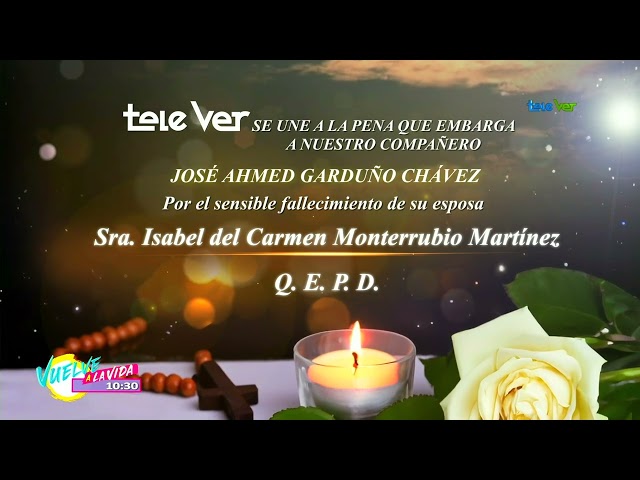 ⁣La familia Telever se une a la pena que embarga a nuestro compañero José Ahmed.