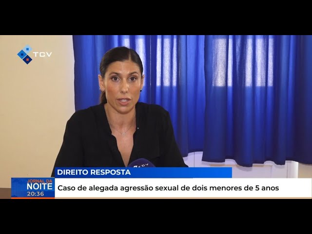 ⁣Caso de alegada agressão sexual de dois menores de 5 anos