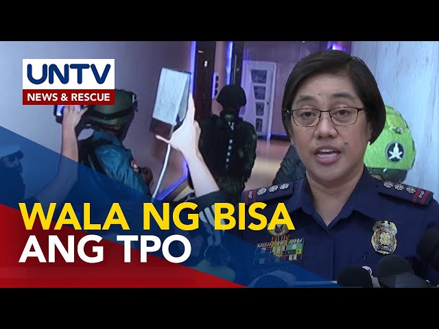 ⁣TPO na inilabas ng Davao RTC sa mga pulis kaugnay ng KOJC compound ops, pinawalang-bisa ng korte